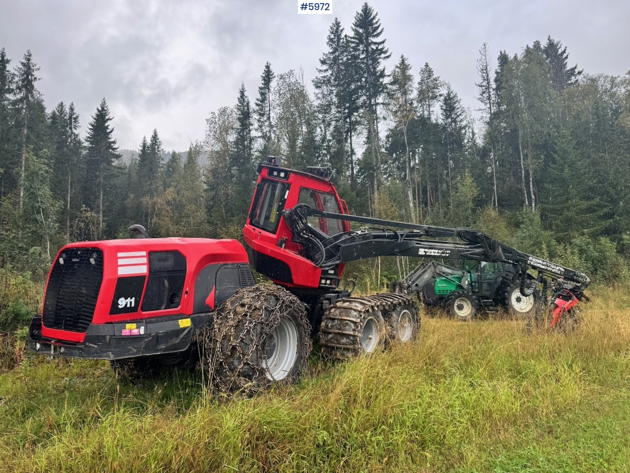2015 Komatsu 911-6 Harvester with newer head. - Forestry harvester: picture 4 2015 Komatsu 911-6 Harvester with newer head. - Forestry harvester: picture 4