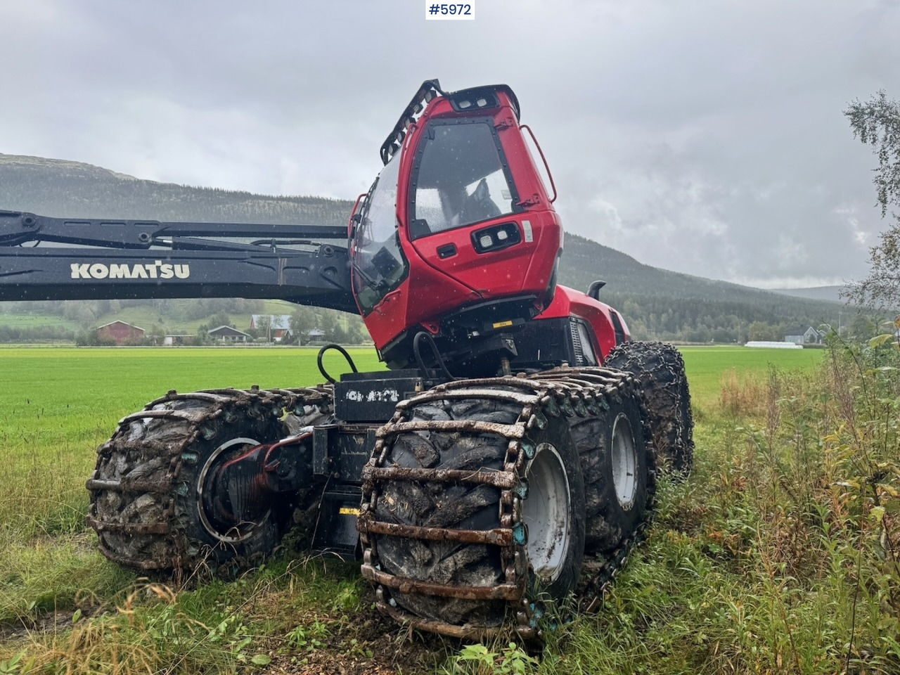 2015 Komatsu 911-6 Harvester with newer head. - Forestry harvester: picture 5 2015 Komatsu 911-6 Harvester with newer head. - Forestry harvester: picture 5