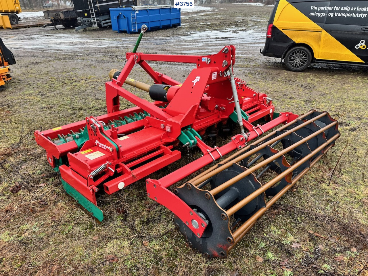 2016 Kverneland NG-S 101 rotary harrow w/ frontkit. - Soil tillage equipment: picture 1 2016 Kverneland NG-S 101 rotary harrow w/ frontkit. - Soil tillage equipment: picture 1