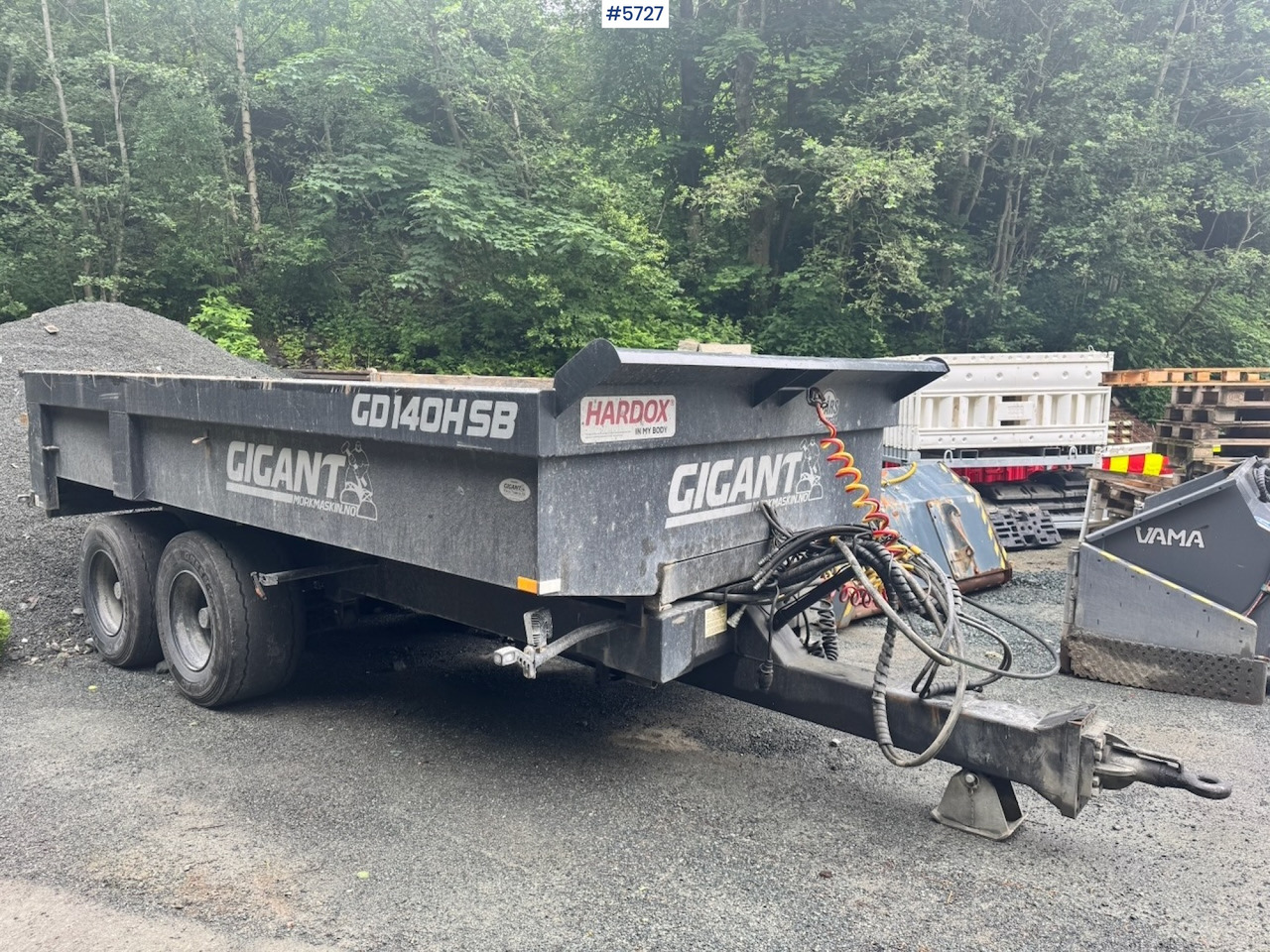2022 Gigang Dumper trailer for tractor. - Farm tipping trailer/ Dumper: picture 1 2022 Gigang Dumper trailer for tractor. - Farm tipping trailer/ Dumper: picture 1