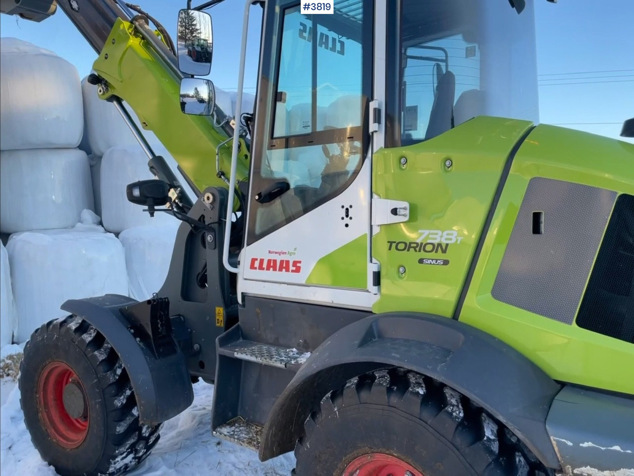 2023 Claas Torion 738 T Sinus - Wheel loader: picture 3 2023 Claas Torion 738 T Sinus - Wheel loader: picture 3