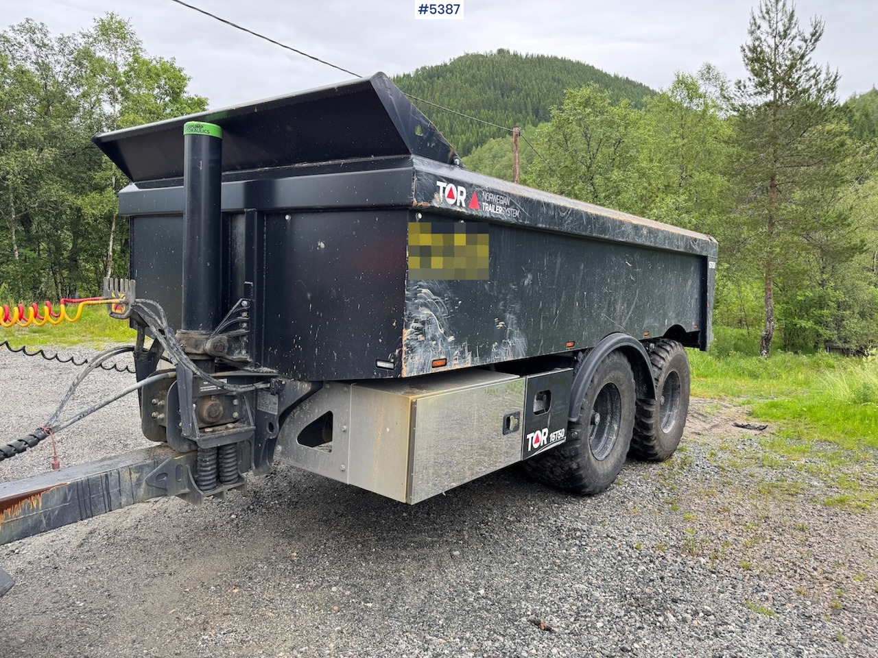 2023 TOR T15T50 Dump trailer. - Farm tipping trailer/ Dumper: picture 1 2023 TOR T15T50 Dump trailer. - Farm tipping trailer/ Dumper: picture 1
