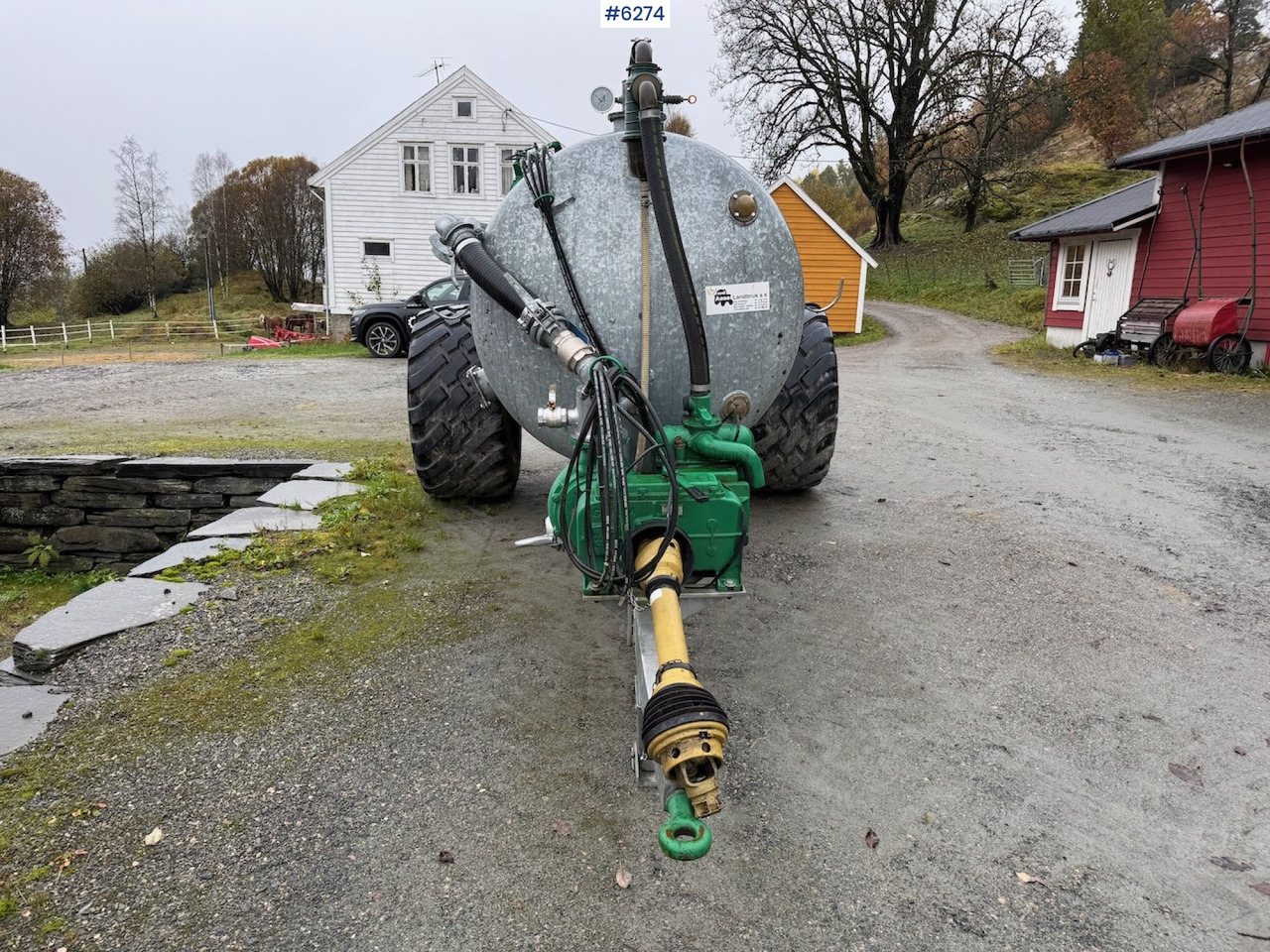 2024 Garcia C-60 6000 liter manure wagon w/ vacuum, combi and cannon. - Slurry tanker: picture 3 2024 Garcia C-60 6000 liter manure wagon w/ vacuum, combi and cannon. - Slurry tanker: picture 3