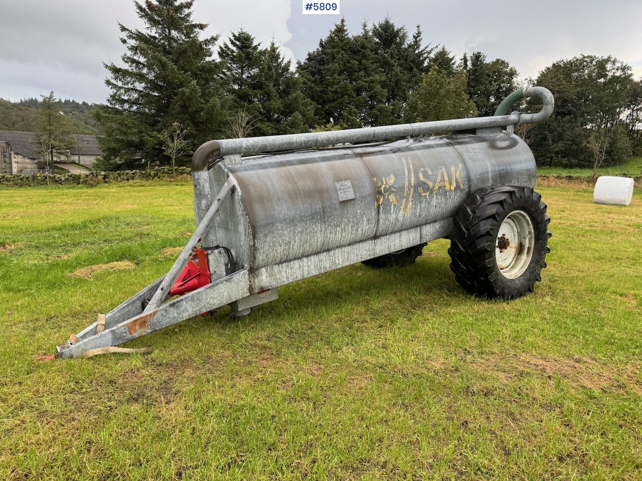 CASE Fertilizer wagon - Slurry tanker: picture 2 CASE Fertilizer wagon - Slurry tanker: picture 2