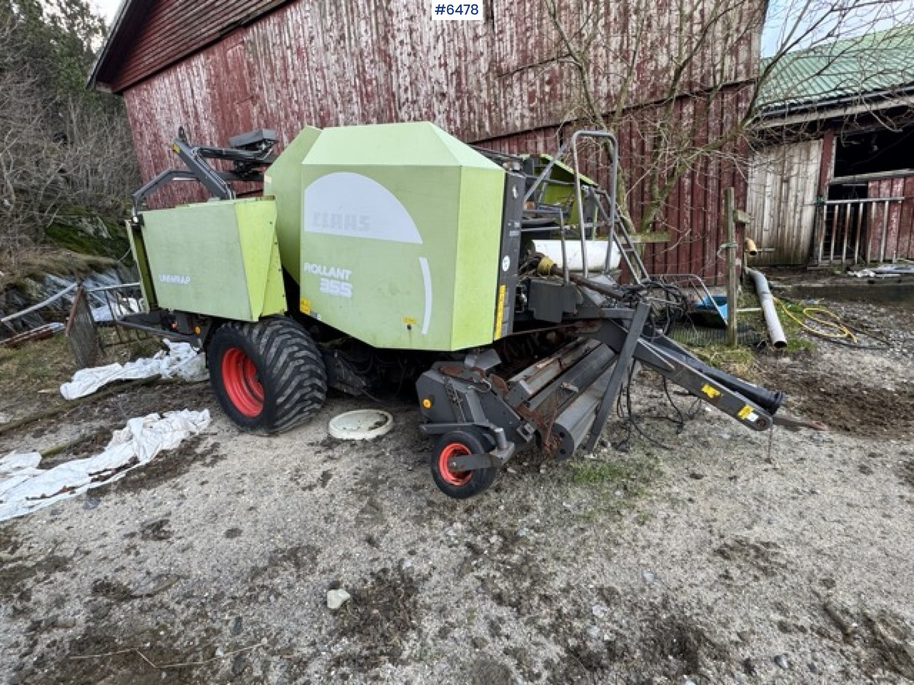 Claas Rollant 255 Uniwrap – 2010 model Condition: Repair project / for parts - Hay and forage equipment: picture 2 Claas Rollant 255 Uniwrap – 2010 model Condition: Repair project / for parts - Hay and forage equipment: picture 2