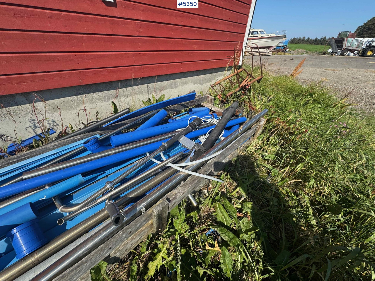 Complete DeLaval pipeline milking system for 2x7 milking parlor - Livestock equipment: picture 1 Complete DeLaval pipeline milking system for 2x7 milking parlor - Livestock equipment: picture 1