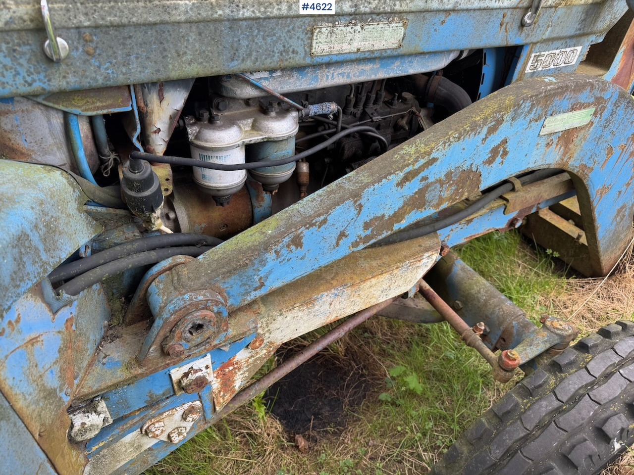 Farm tractor Ford 5000 Backhoe Loader.: picture 15