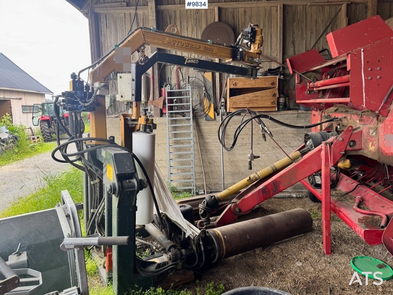 Tanco Autowrap 1300 Round bale wrapper with control box - Hay and forage equipment: picture 3 Tanco Autowrap 1300 Round bale wrapper with control box - Hay and forage equipment: picture 3