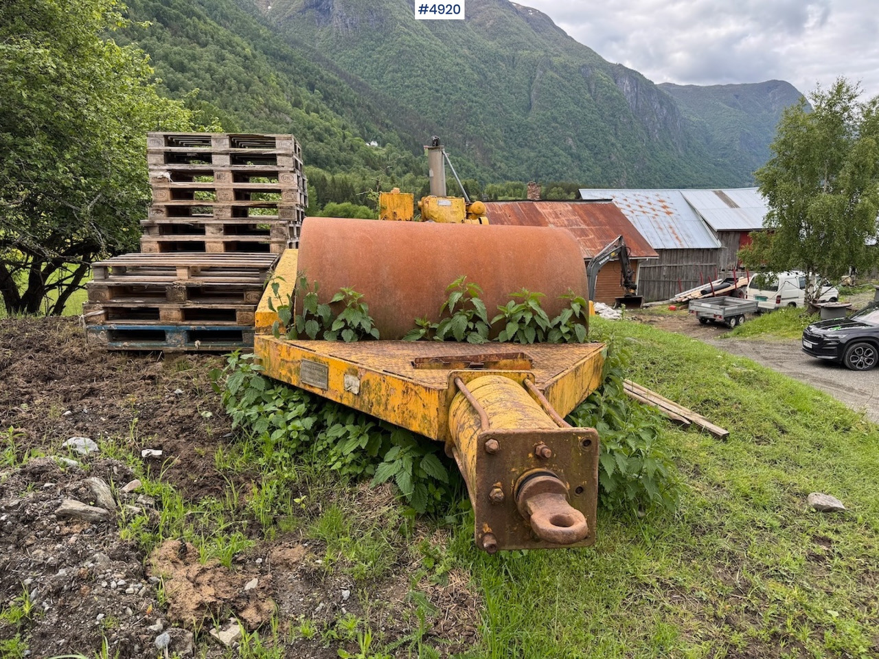Towing roller with motor - Roller: picture 2 Towing roller with motor - Roller: picture 2