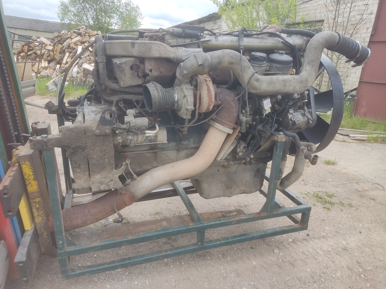 MAN D2066 Euro4 400/440 - Engine: picture 2 MAN D2066 Euro4 400/440 - Engine: picture 2