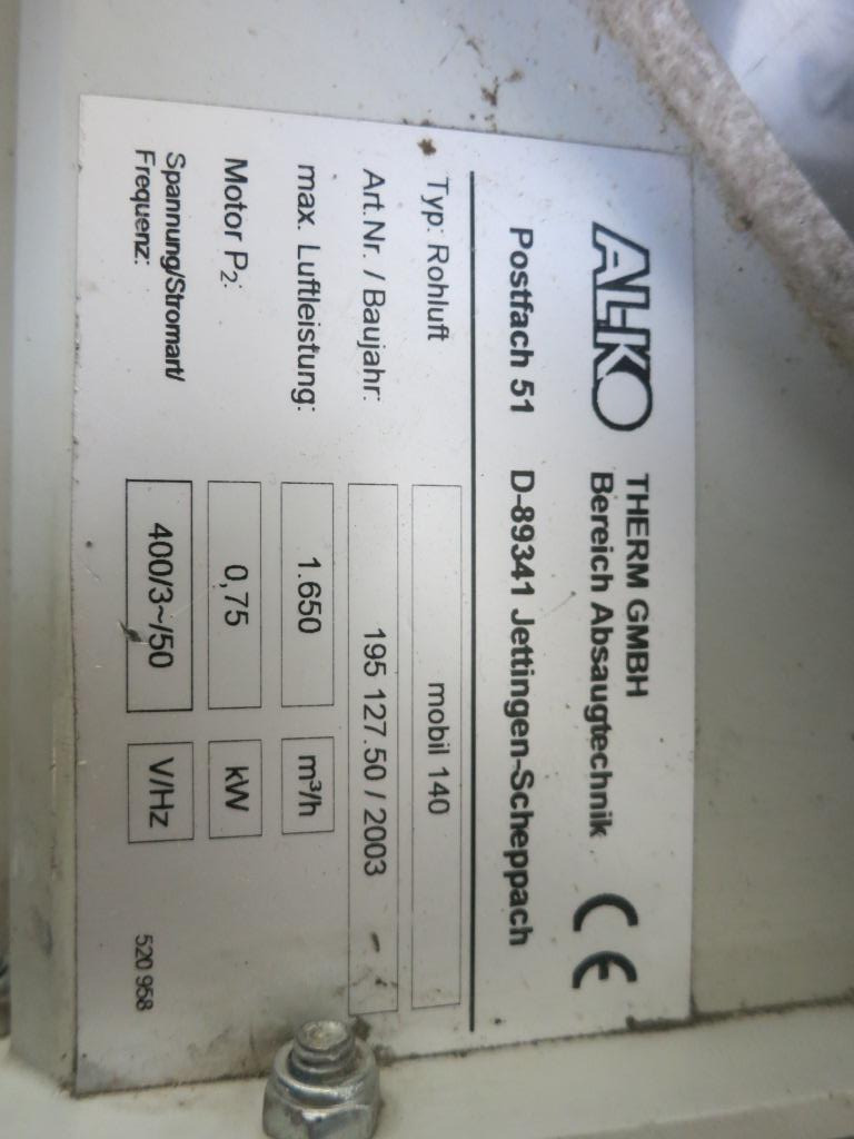 ALKO Mobil 140 - Industrial HVAC equipment: picture 5 ALKO Mobil 140 - Industrial HVAC equipment: picture 5