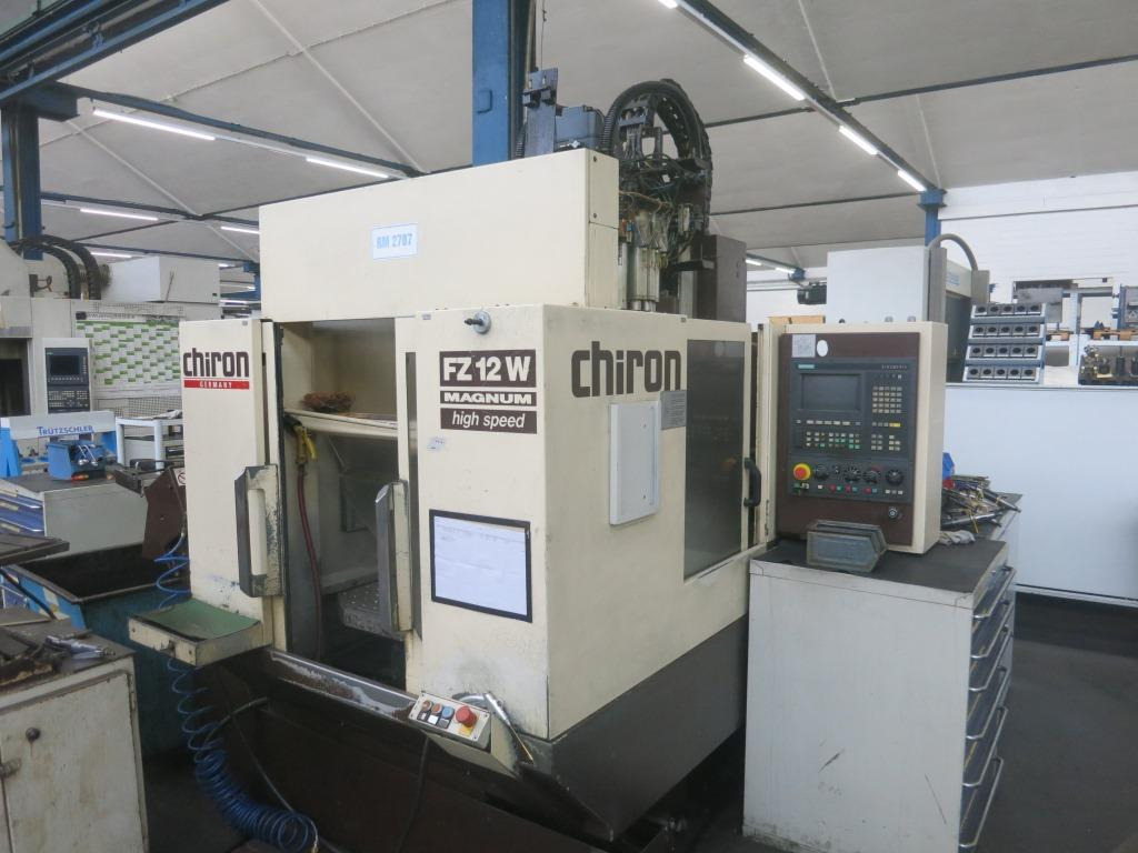 Chiron FZ 12 W Manum - CNC machining center: picture 1 Chiron FZ 12 W Manum - CNC machining center: picture 1