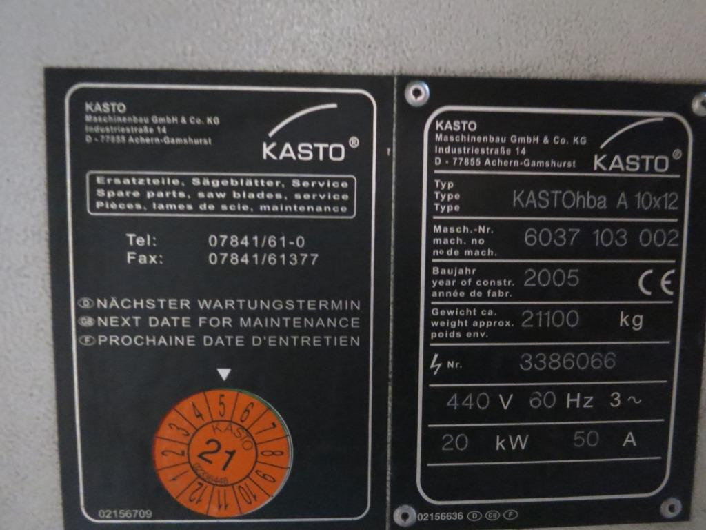 Kasto HBA A10x12 - Metalworking machinery: picture 4 Kasto HBA A10x12 - Metalworking machinery: picture 4