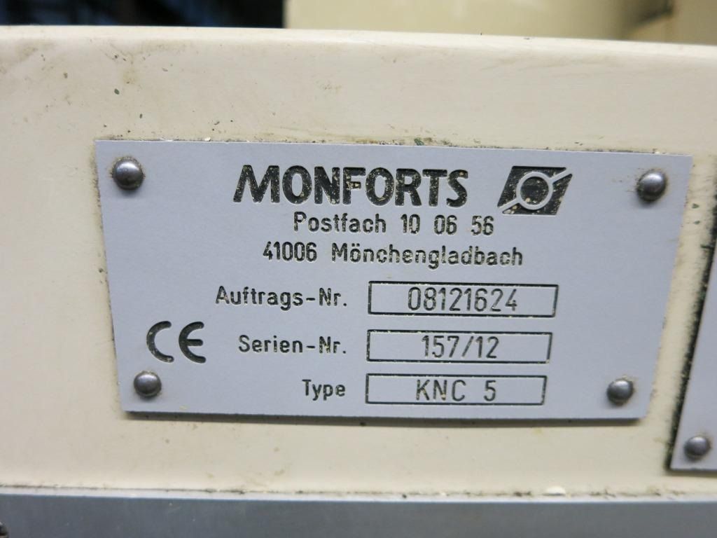 MONFORTS KNC5-1500 - Metal lathe: picture 4 MONFORTS KNC5-1500 - Metal lathe: picture 4