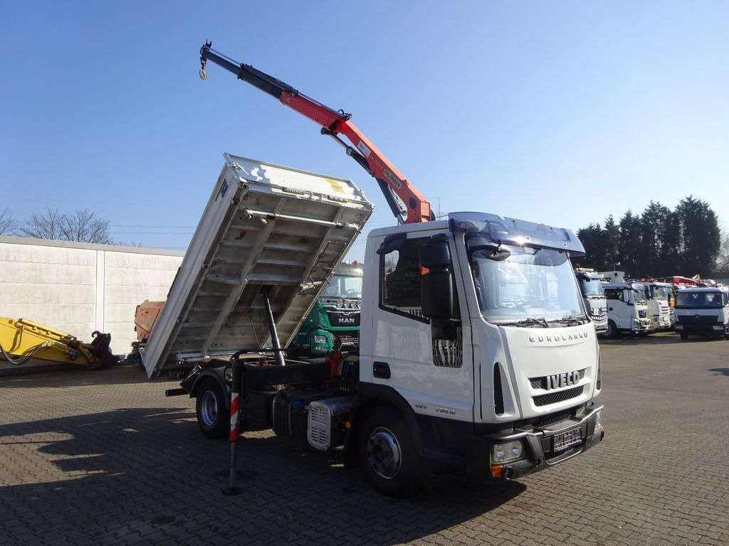Iveco ML75E18K MEILLER 3Skipper mit PK 7001 Kran 4x2 Iveco ML75E18K MEILLER 3Skipper mit PK 7001 Kran 4x2 - Tipper, Crane truck: picture 5 Iveco ML75E18K MEILLER 3Skipper mit PK 7001 Kran 4x2 Iveco ML75E18K MEILLER 3Skipper mit PK 7001 Kran 4x2 - Tipper, Crane truck: picture 5
