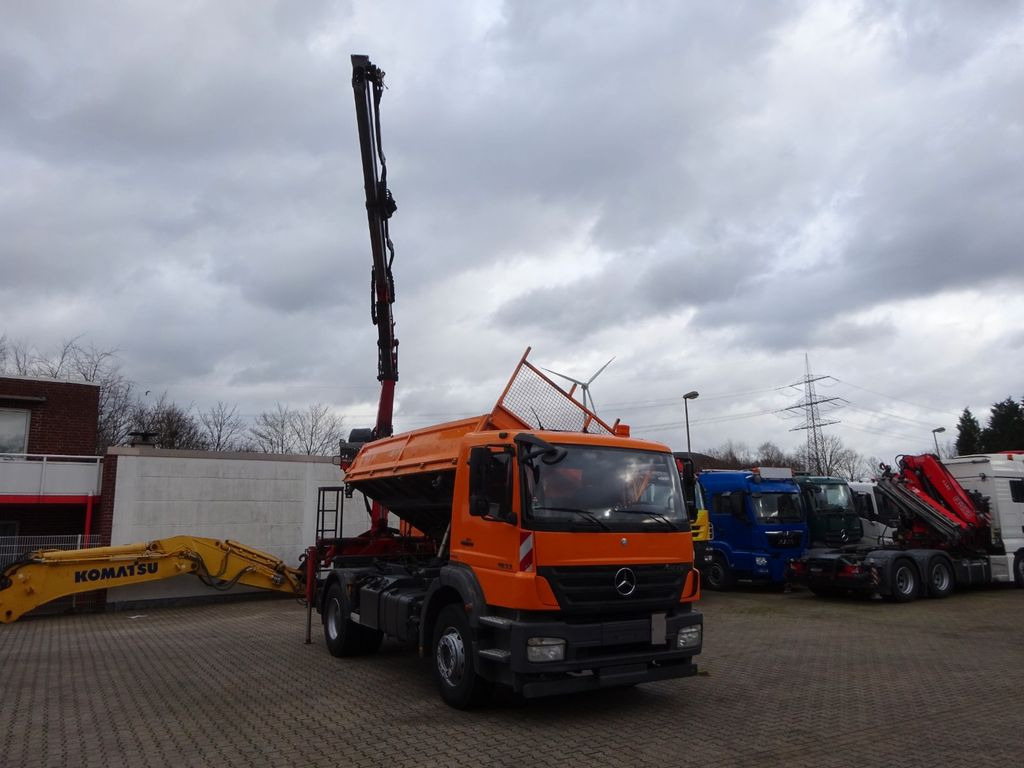 Mercedes-Benz 1833 Axor Kipper mit Kran Wechselsytem - Tipper, Crane truck: picture 4 Mercedes-Benz 1833 Axor Kipper mit Kran Wechselsytem - Tipper, Crane truck: picture 4