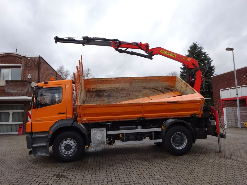 Mercedes-Benz 1833 Axor Kipper mit Kran Wechselsytem - Tipper, Crane truck: picture 1 Mercedes-Benz 1833 Axor Kipper mit Kran Wechselsytem - Tipper, Crane truck: picture 1