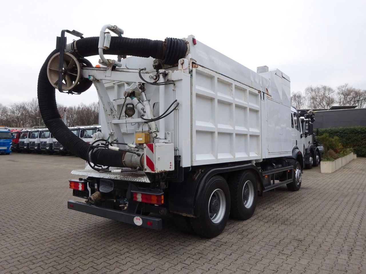 Vacuum truck Mercedes-Benz 2527 Saugbagger. RSP Mercedes-Benz 2527 Saugbagger RSP 6x4: picture 8