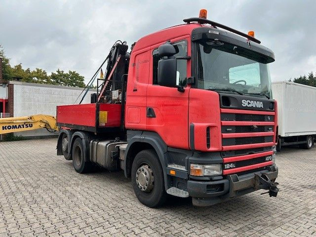 Scania 124 L 470 Pritsche 6x2 - Dropside/ Flatbed truck, Crane truck: picture 2 Scania 124 L 470 Pritsche 6x2 - Dropside/ Flatbed truck, Crane truck: picture 2