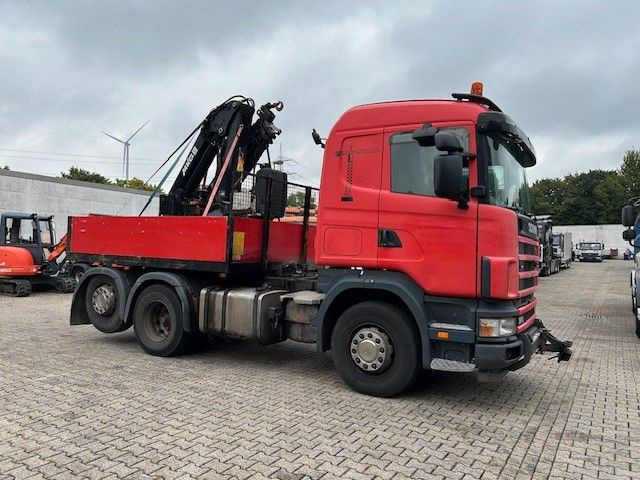 Scania 124 L 470 Pritsche + MKG HLK 201 HP 6x2 - Dropside/ Flatbed truck, Crane truck: picture 5 Scania 124 L 470 Pritsche + MKG HLK 201 HP 6x2 - Dropside/ Flatbed truck, Crane truck: picture 5