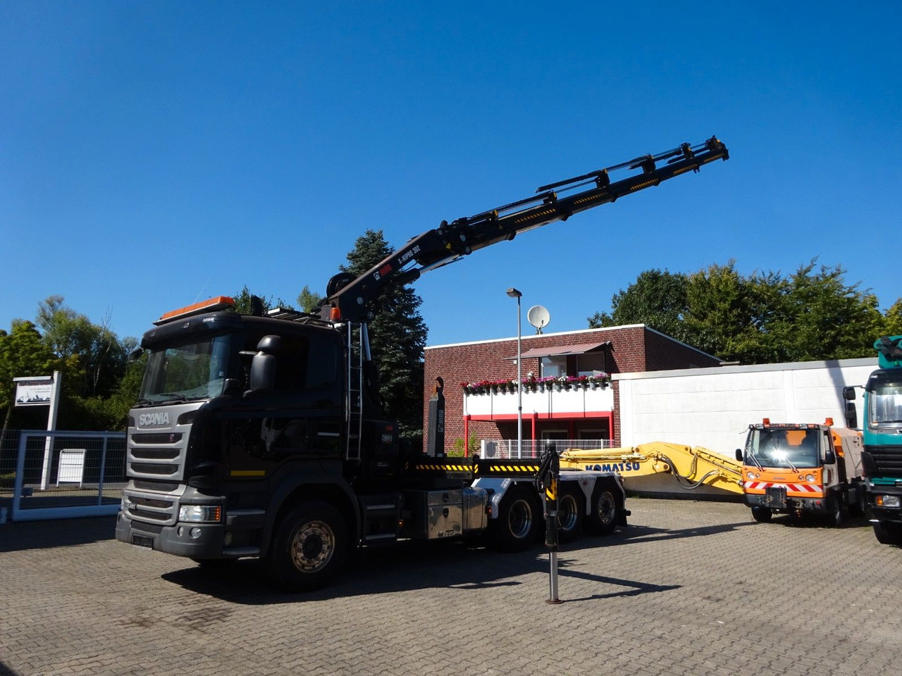 Scania R490 Abroller + HIAB 302E-6 Bj.2021 !Kran TRIDEM Scania R490 Abroller + HIAB 302E-6 Bj.2021 !Kran TRIDEM - Hook lift truck, Crane truck: picture 3 Scania R490 Abroller + HIAB 302E-6 Bj.2021 !Kran TRIDEM Scania R490 Abroller + HIAB 302E-6 Bj.2021 !Kran TRIDEM - Hook lift truck, Crane truck: picture 3