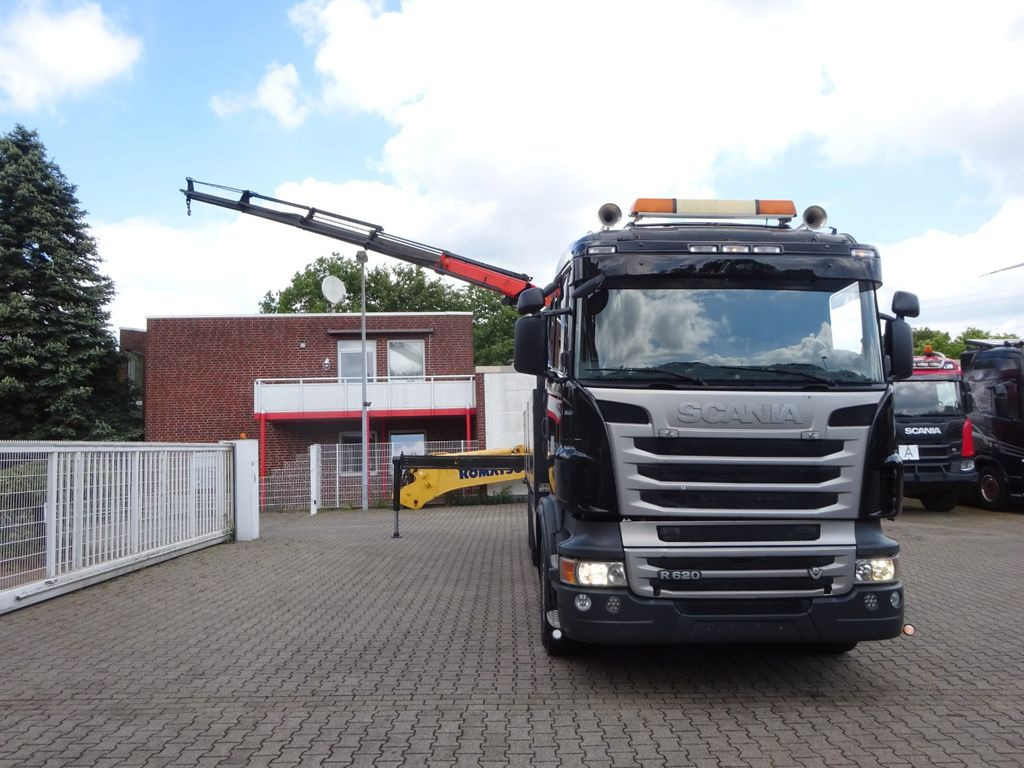 Scania R620 V8 Pritsche + PALFINGER 22002EH Kran - Crane truck, Dropside/ Flatbed truck: picture 5 Scania R620 V8 Pritsche + PALFINGER 22002EH Kran - Crane truck, Dropside/ Flatbed truck: picture 5
