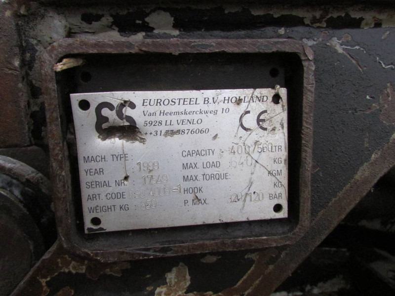 Eurosteel Abbruchgreifer CW 40 / 6.000 EUR - Grapple for Construction machinery: picture 3 Eurosteel Abbruchgreifer CW 40 / 6.000 EUR - Grapple for Construction machinery: picture 3