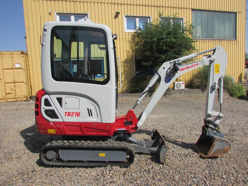 Takeuchi TB 216 V0 Minibagger 23.500 EUR - Mini excavator: picture 3 Takeuchi TB 216 V0 Minibagger 23.500 EUR - Mini excavator: picture 3