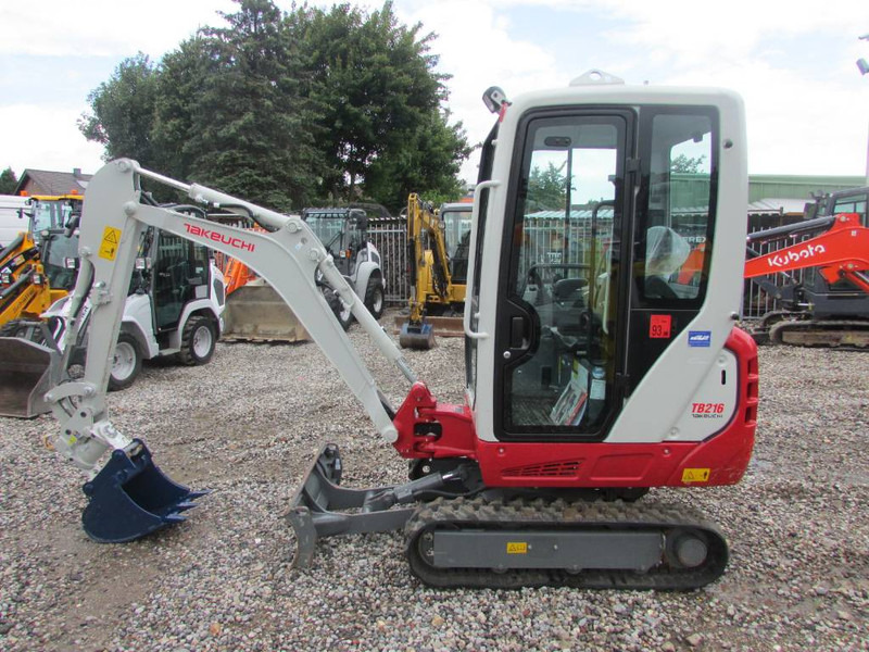 Takeuchi TB 216 V3 Minibagger 25.500 EUR - Mini excavator: picture 1 Takeuchi TB 216 V3 Minibagger 25.500 EUR - Mini excavator: picture 1