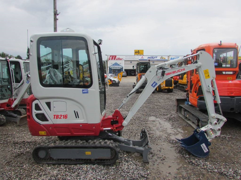 Takeuchi TB 216 V3 Minibagger 26.500 EUR - Mini excavator: picture 4 Takeuchi TB 216 V3 Minibagger 26.500 EUR - Mini excavator: picture 4