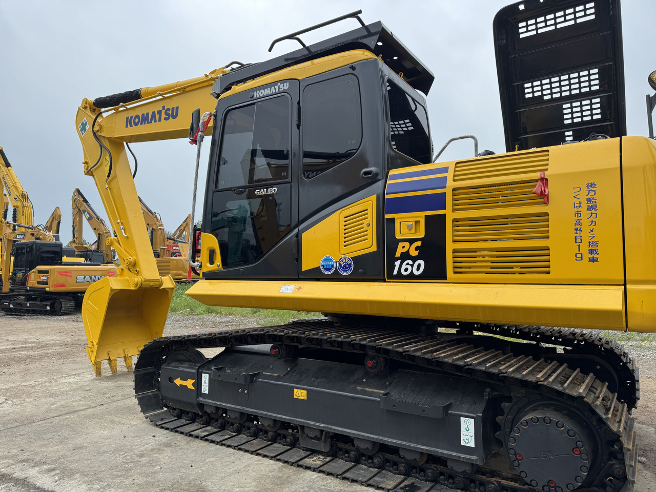 KOMATSU PC160-7 - Crawler excavator: picture 1 KOMATSU PC160-7 - Crawler excavator: picture 1