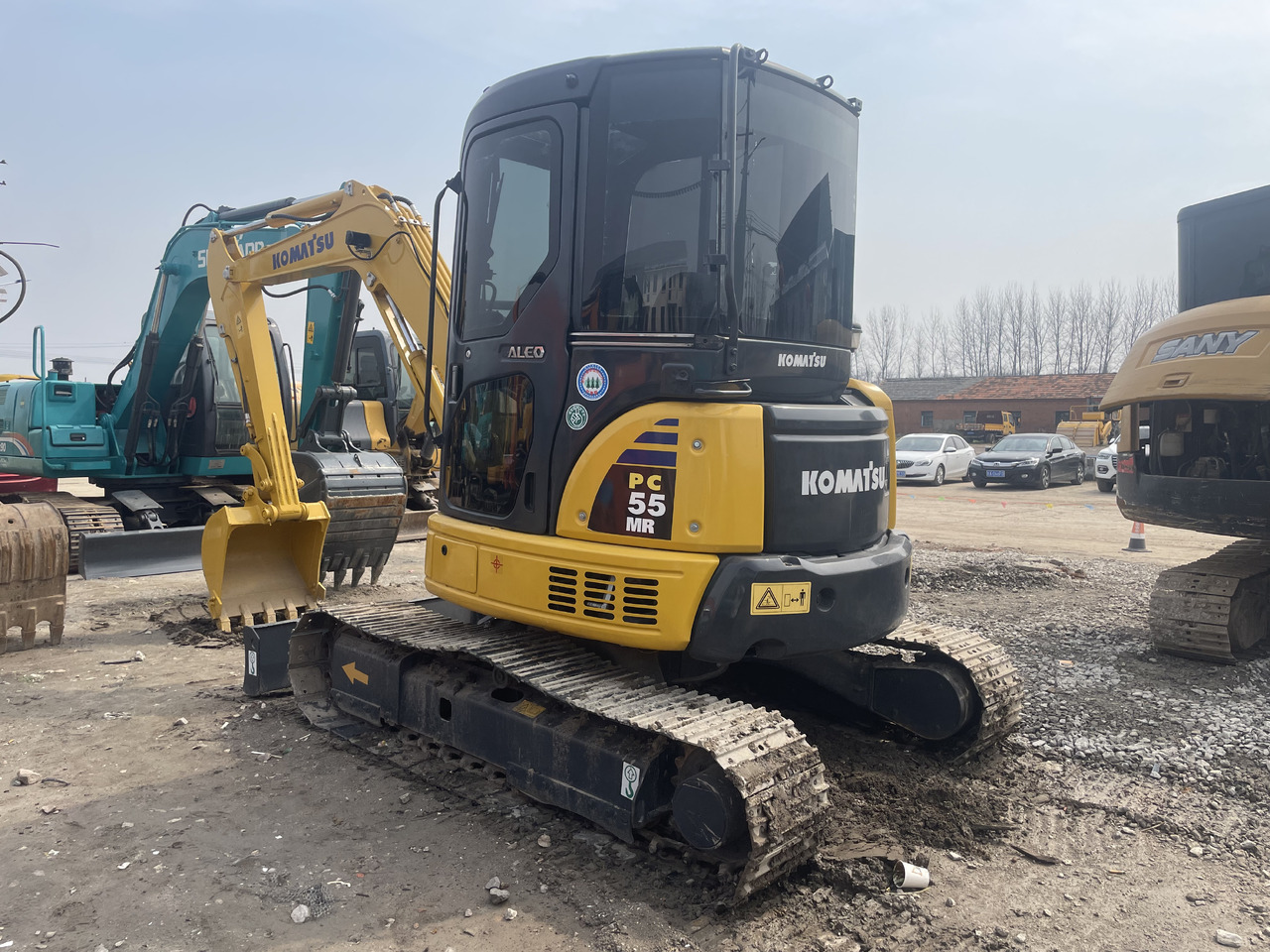 KOMATSU PC55MR - Mini excavator: picture 1 KOMATSU PC55MR - Mini excavator: picture 1