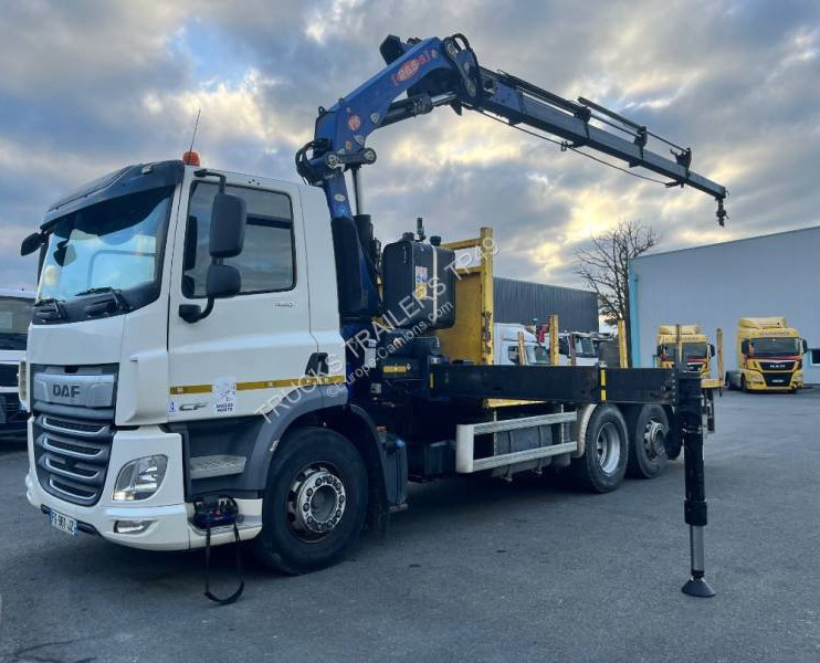 DAF CF 450 - Dropside/ Flatbed truck, Crane truck: picture 1 DAF CF 450 - Dropside/ Flatbed truck, Crane truck: picture 1