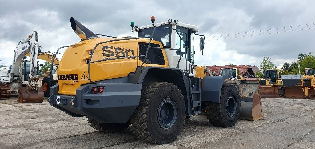 Liebherr L 550 - Wheel loader: picture 3 Liebherr L 550 - Wheel loader: picture 3