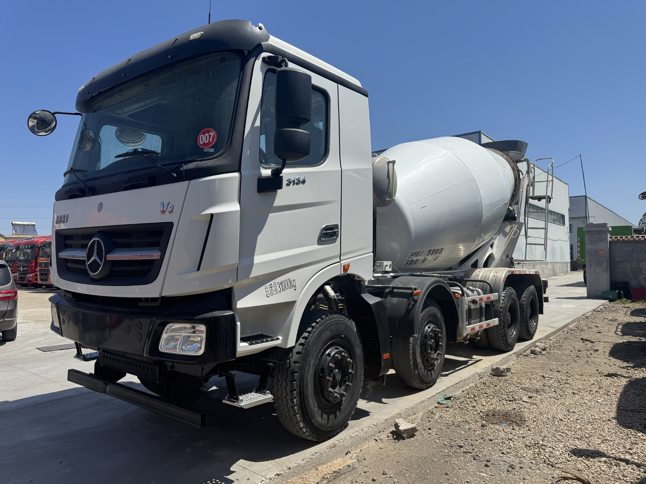 BEIFANG MERCEDES-BENZ - Concrete mixer truck: picture 4 BEIFANG MERCEDES-BENZ - Concrete mixer truck: picture 4
