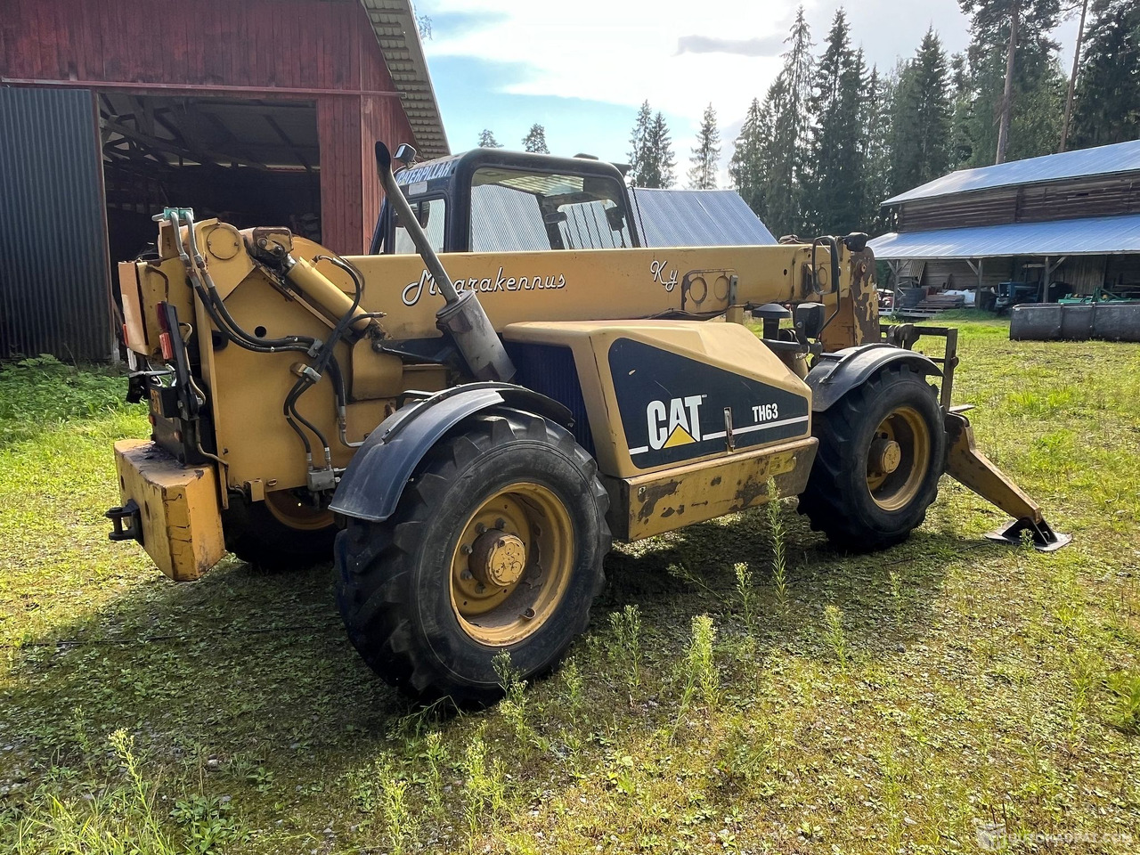 Caterpillar TH63, kurottaja piikeillä ja kauhalla, 2002, Loppi - Agricultural machinery: picture 5 Caterpillar TH63, kurottaja piikeillä ja kauhalla, 2002, Loppi - Agricultural machinery: picture 5