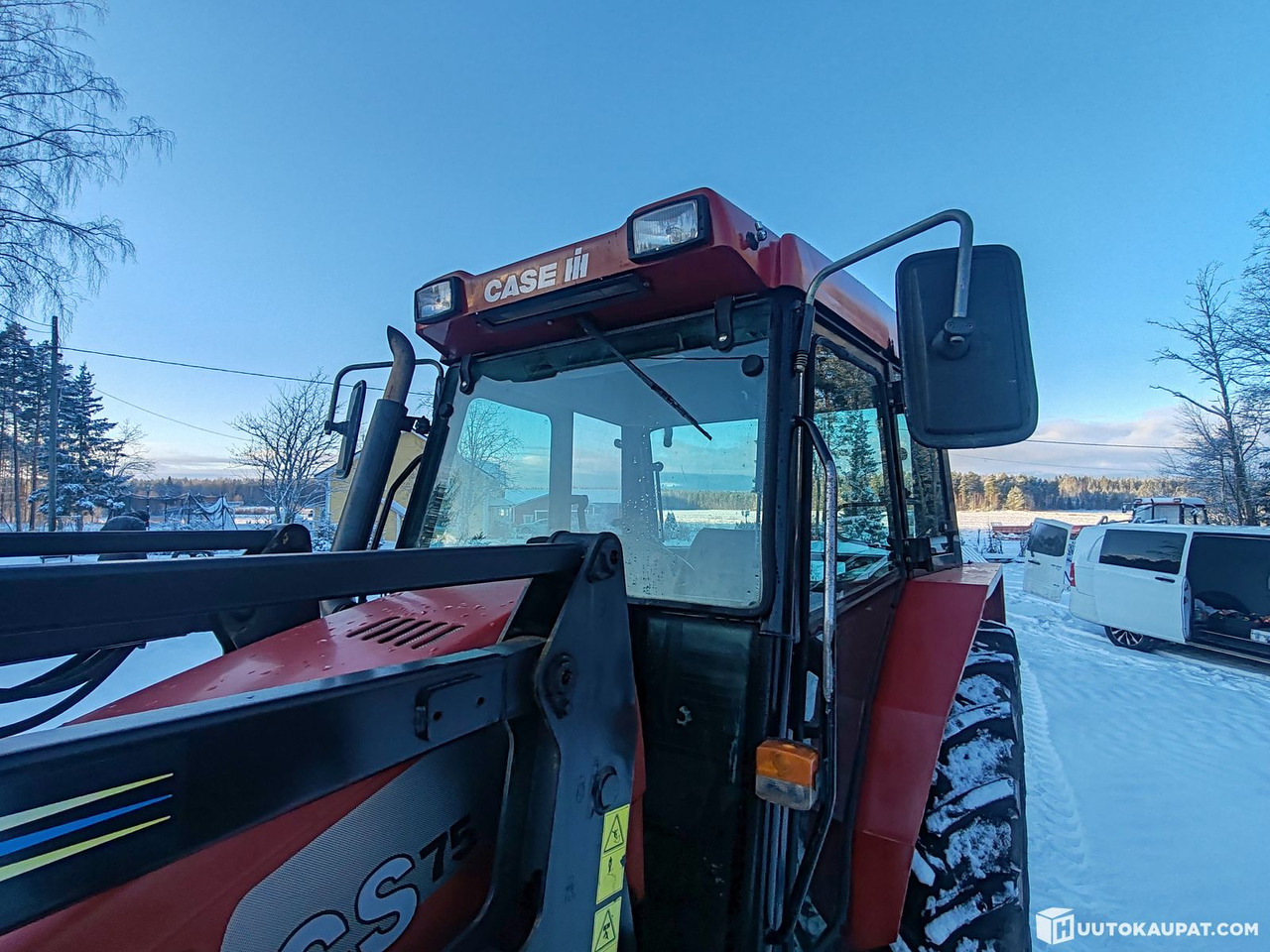 Case IH CS75 traktori etukuormaajalla, 3912H, 2003, Alajärvi - Farm tractor: picture 2 Case IH CS75 traktori etukuormaajalla, 3912H, 2003, Alajärvi - Farm tractor: picture 2