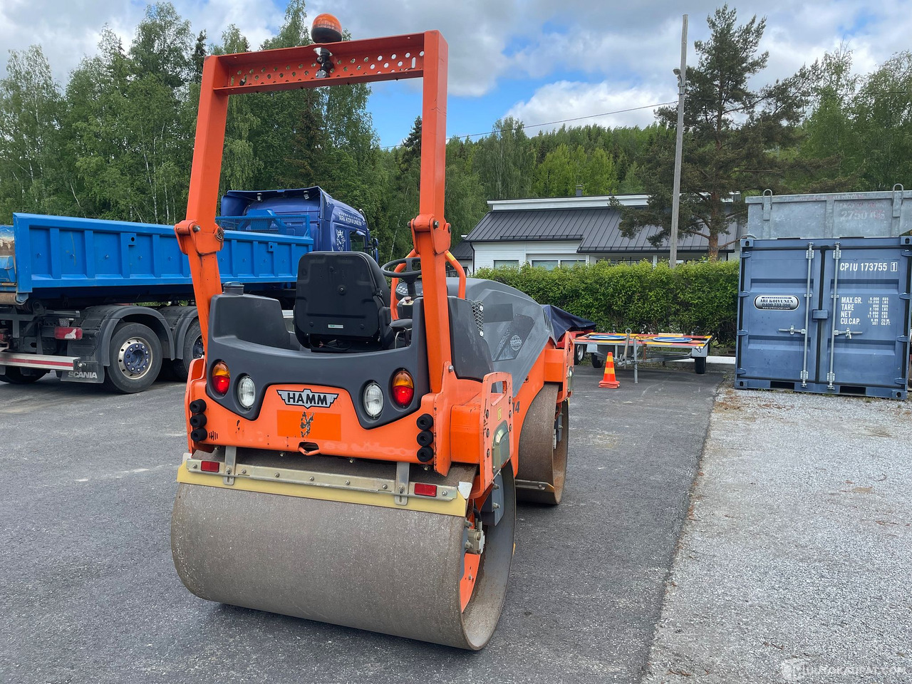 Hamm HD 14, 2008 jyrä, Nokia - Construction machinery: picture 2 Hamm HD 14, 2008 jyrä, Nokia - Construction machinery: picture 2