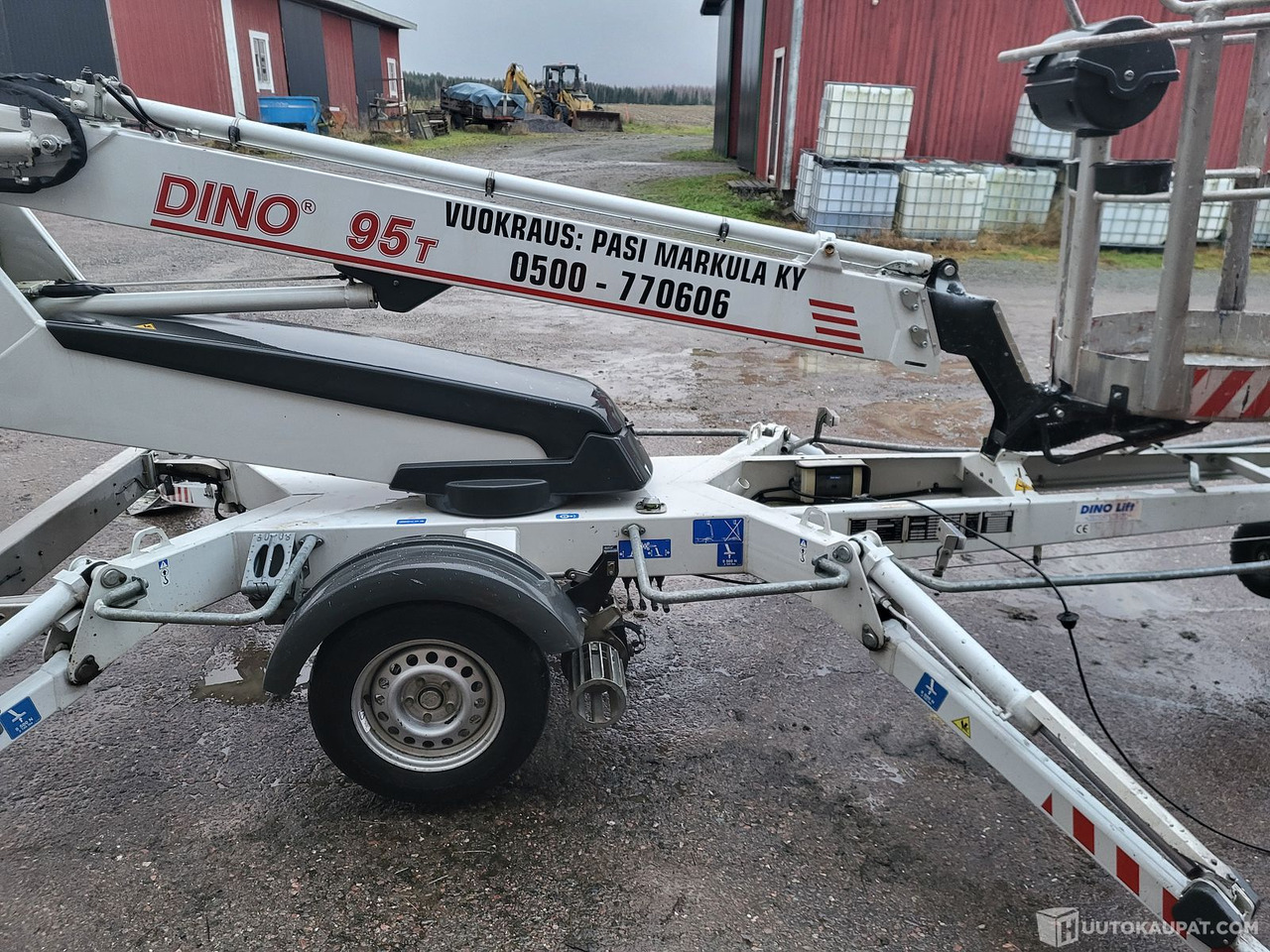 Dino 95T, Loimaa - Trailer mounted boom lift: picture 1 Dino 95T, Loimaa - Trailer mounted boom lift: picture 1