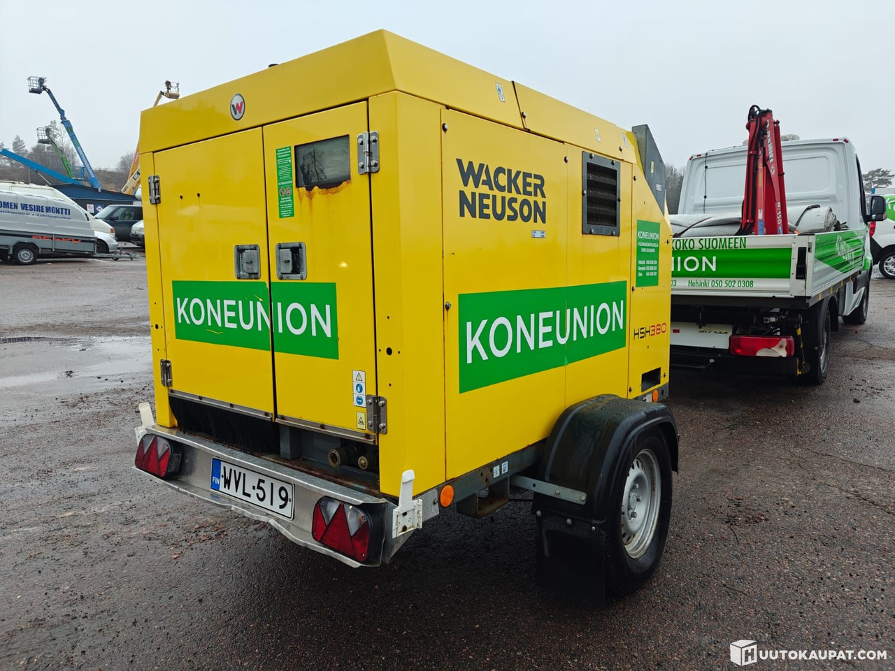 Frost-thawing trailer Wacker Neuson HSH 380, 2018, 4,611 h, Espoo - Construction equipment, Trailer: picture 4 Frost-thawing trailer Wacker Neuson HSH 380, 2018, 4,611 h, Espoo - Construction equipment, Trailer: picture 4
