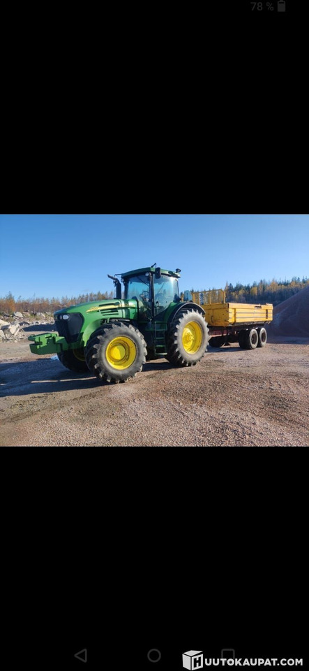 John Deere 7720 traktori, 2006 MTK25, Kurikka - Farm tractor: picture 4 John Deere 7720 traktori, 2006 MTK25, Kurikka - Farm tractor: picture 4