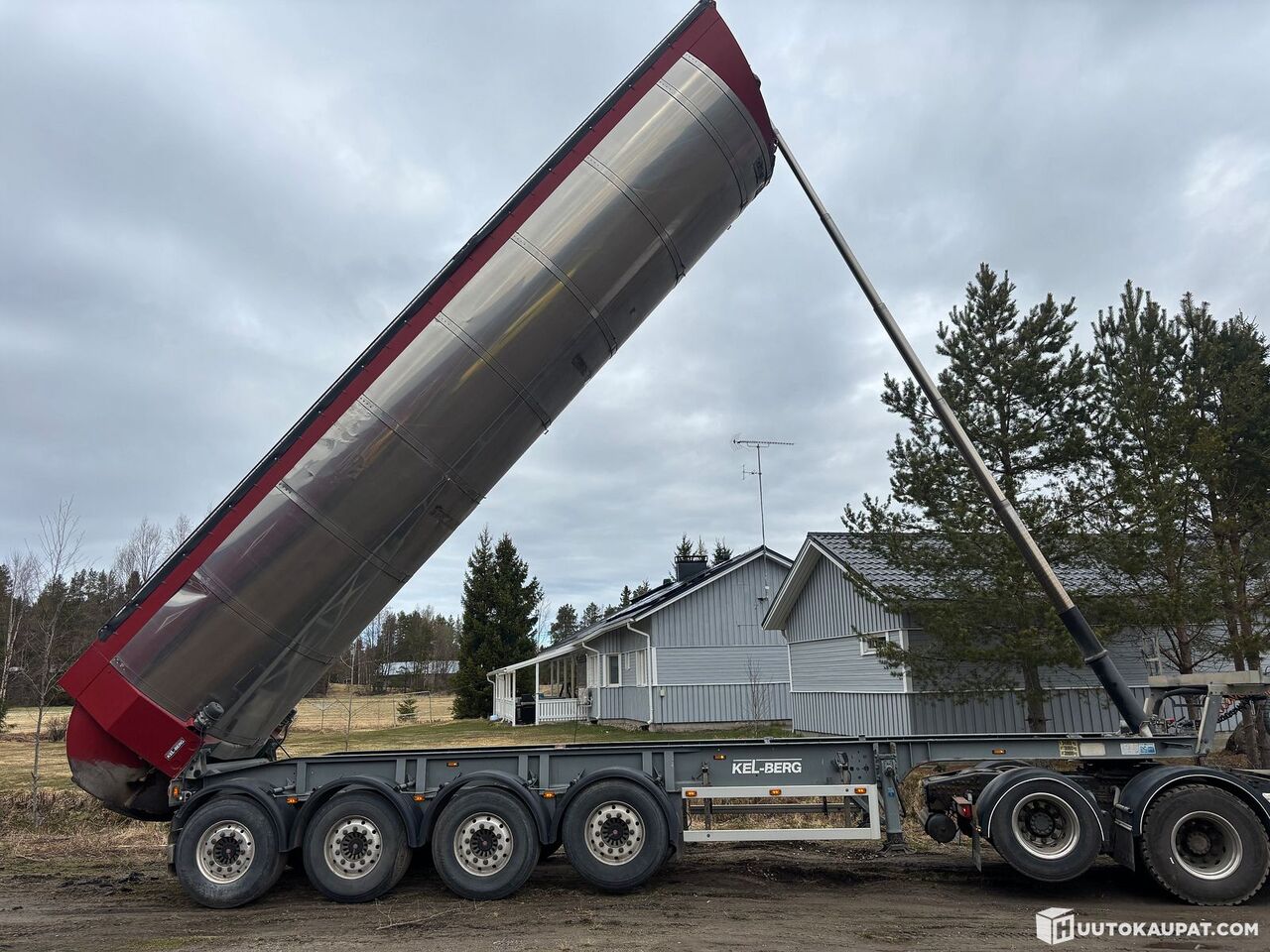 Kel-Berg bulk trailer. Semi-trailer., Raahe - Tipper semi-trailer: picture 1 Kel-Berg bulk trailer. Semi-trailer., Raahe - Tipper semi-trailer: picture 1