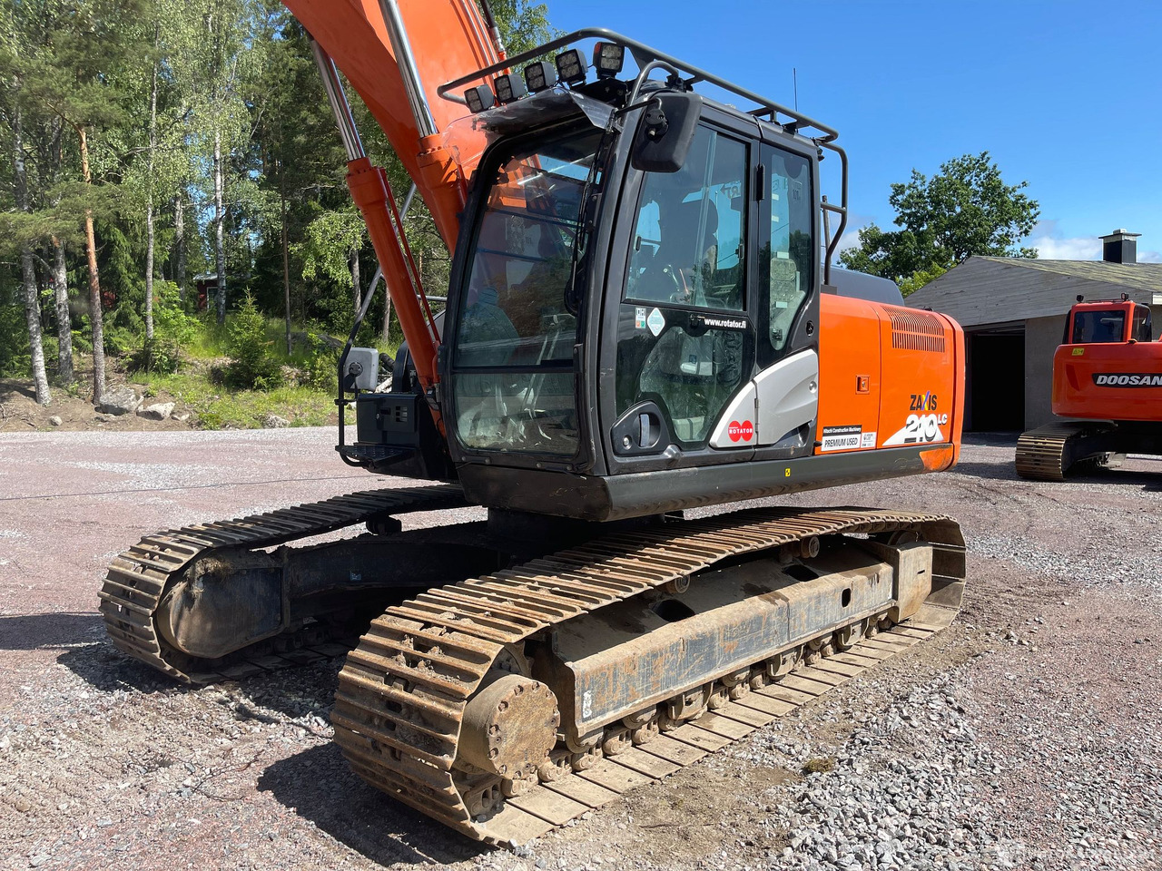 Hitachi ZX 210 LC-6, telakaivinkone, 2017, Lohja - Other machinery: picture 3 Hitachi ZX 210 LC-6, telakaivinkone, 2017, Lohja - Other machinery: picture 3