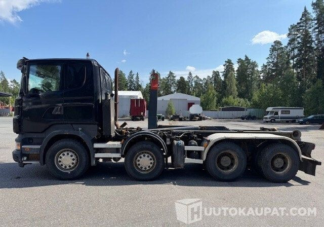 Scania R500 V8, Koukkulavakuorma-auto, 2010, Nakkila - Hook lift truck: picture 3 Scania R500 V8, Koukkulavakuorma-auto, 2010, Nakkila - Hook lift truck: picture 3