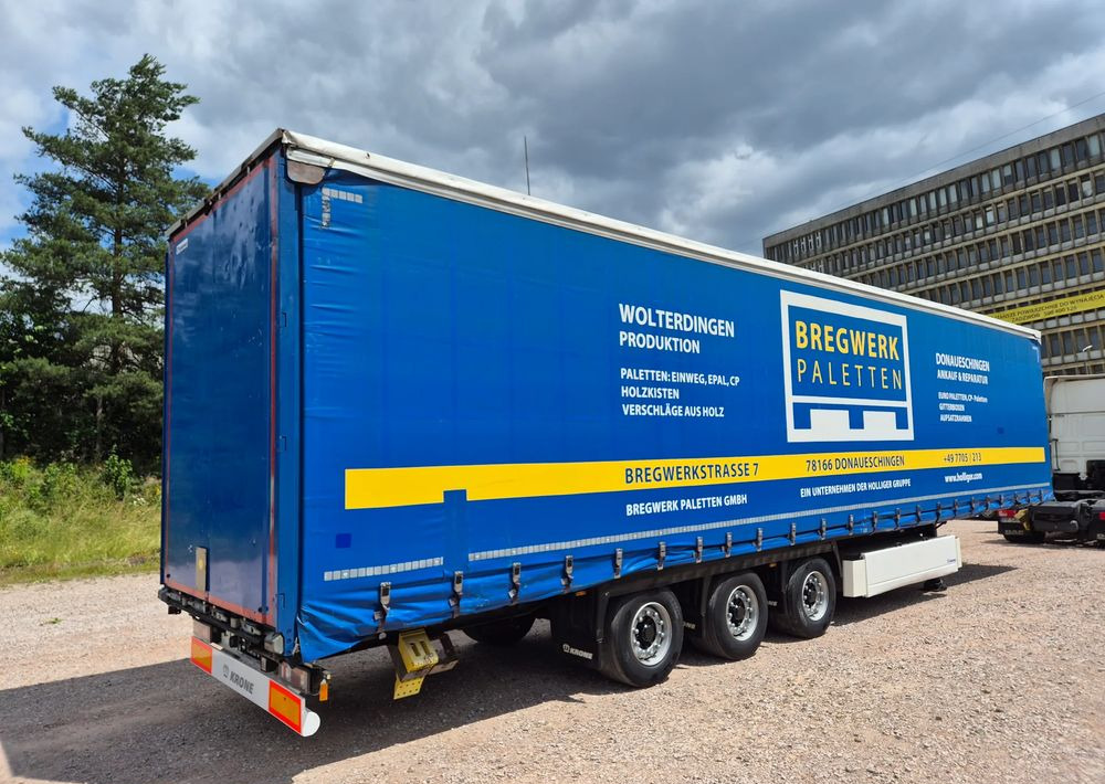 Krone PODNOSZONA OŚ z Niemiec MEGA 2014 MULTILOCK 6xMichelin OKAZJA TOP ! - Curtainsider semi-trailer: picture 1 Krone PODNOSZONA OŚ z Niemiec MEGA 2014 MULTILOCK 6xMichelin OKAZJA TOP ! - Curtainsider semi-trailer: picture 1