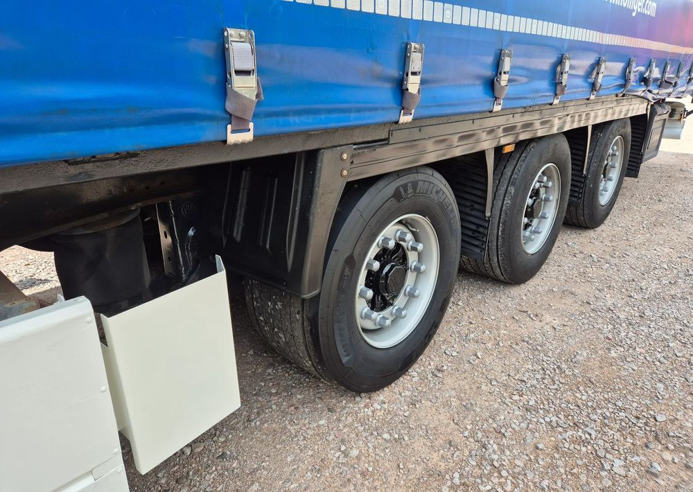 Curtainsider semi-trailer Krone PODNOSZONA OŚ z Niemiec MEGA 2014 MULTILOCK 6xMichelin OKAZJA TOP !: picture 12