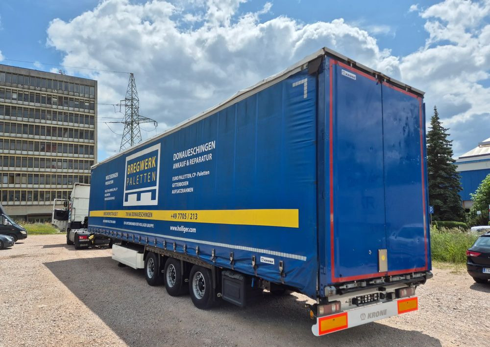 Curtainsider semi-trailer Krone PODNOSZONA OŚ z Niemiec MEGA 2014 MULTILOCK 6xMichelin OKAZJA TOP !: picture 20