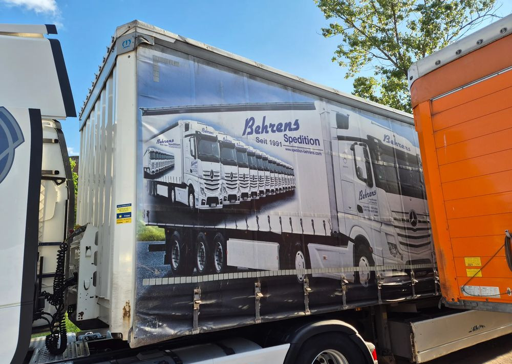 Curtainsider semi-trailer Krone STANDARD z Niemiec 2017 podnoszona oś / STAN BARDZO DOBRY / OD PIERWSZEGO WŁAŚCICIELA / PALECIARA / TOP / sprowadzona z Niemiec !!: picture 9