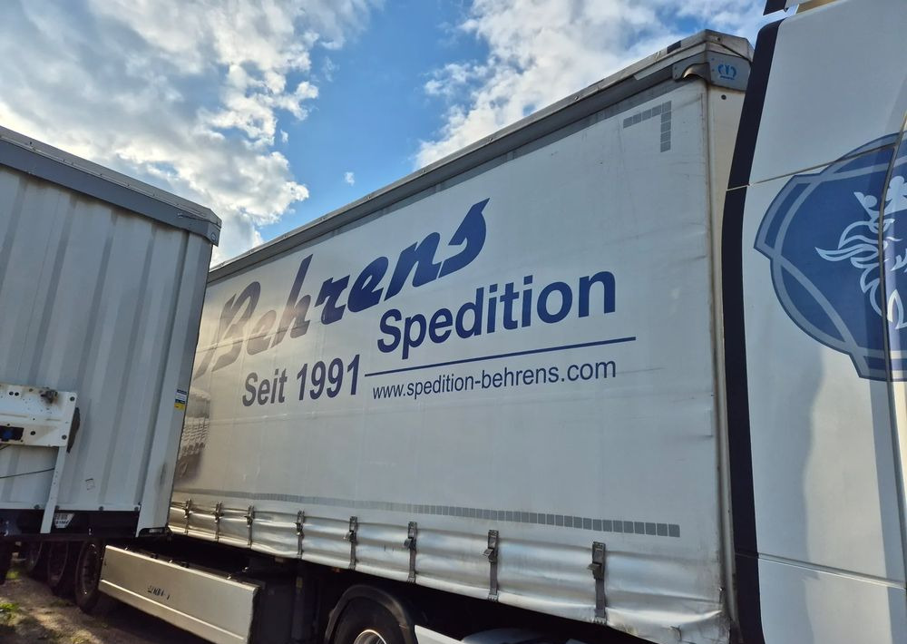 Curtainsider semi-trailer Krone STANDARD z Niemiec 2017 podnoszona oś / STAN BARDZO DOBRY / OD PIERWSZEGO WŁAŚCICIELA / PALECIARA / TOP / sprowadzona z Niemiec !!: picture 11