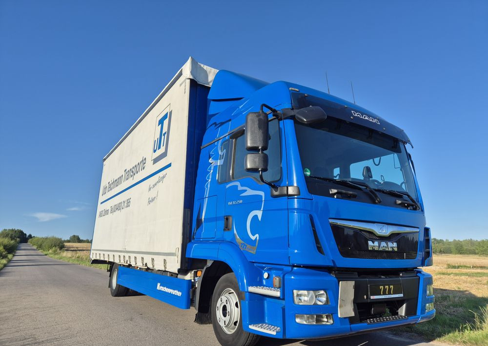 MAN TGL 12.250 cena za ZESTAW TANDEM UNIKAT przebieg z Niemiec MANUAL HAK / EURO 6 / przyczepa zestaw jumbo / opony 80% - Curtainsider truck: picture 5 MAN TGL 12.250 cena za ZESTAW TANDEM UNIKAT przebieg z Niemiec MANUAL HAK / EURO 6 / przyczepa zestaw jumbo / opony 80% - Curtainsider truck: picture 5